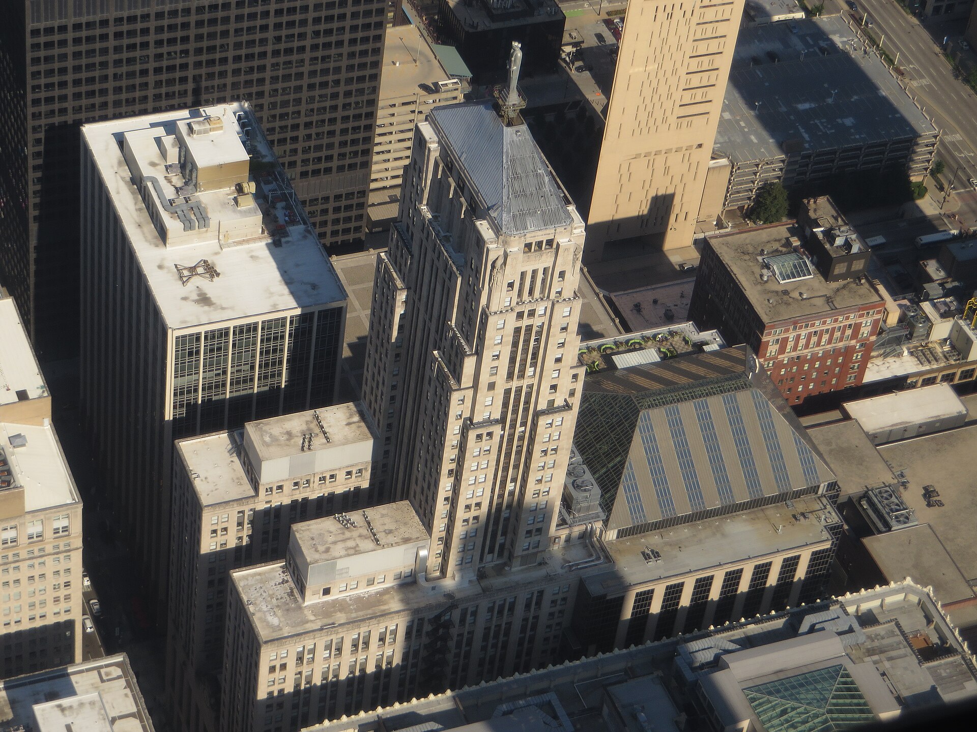 Chicago Board of Trade Building, a CME Group trading venue, in the Chicago Loop