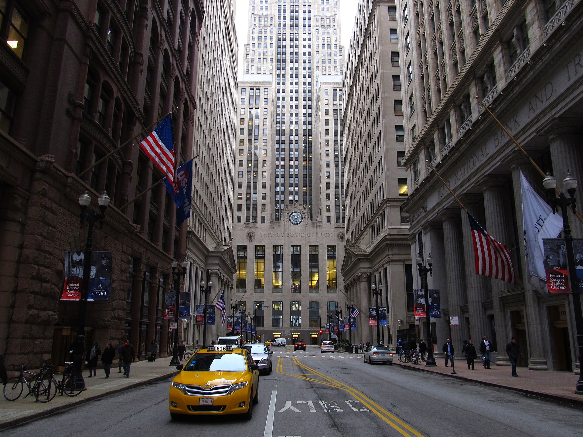 The Chicago Board of Trade Building at 141 W. Jackson Boulevard, Chicago