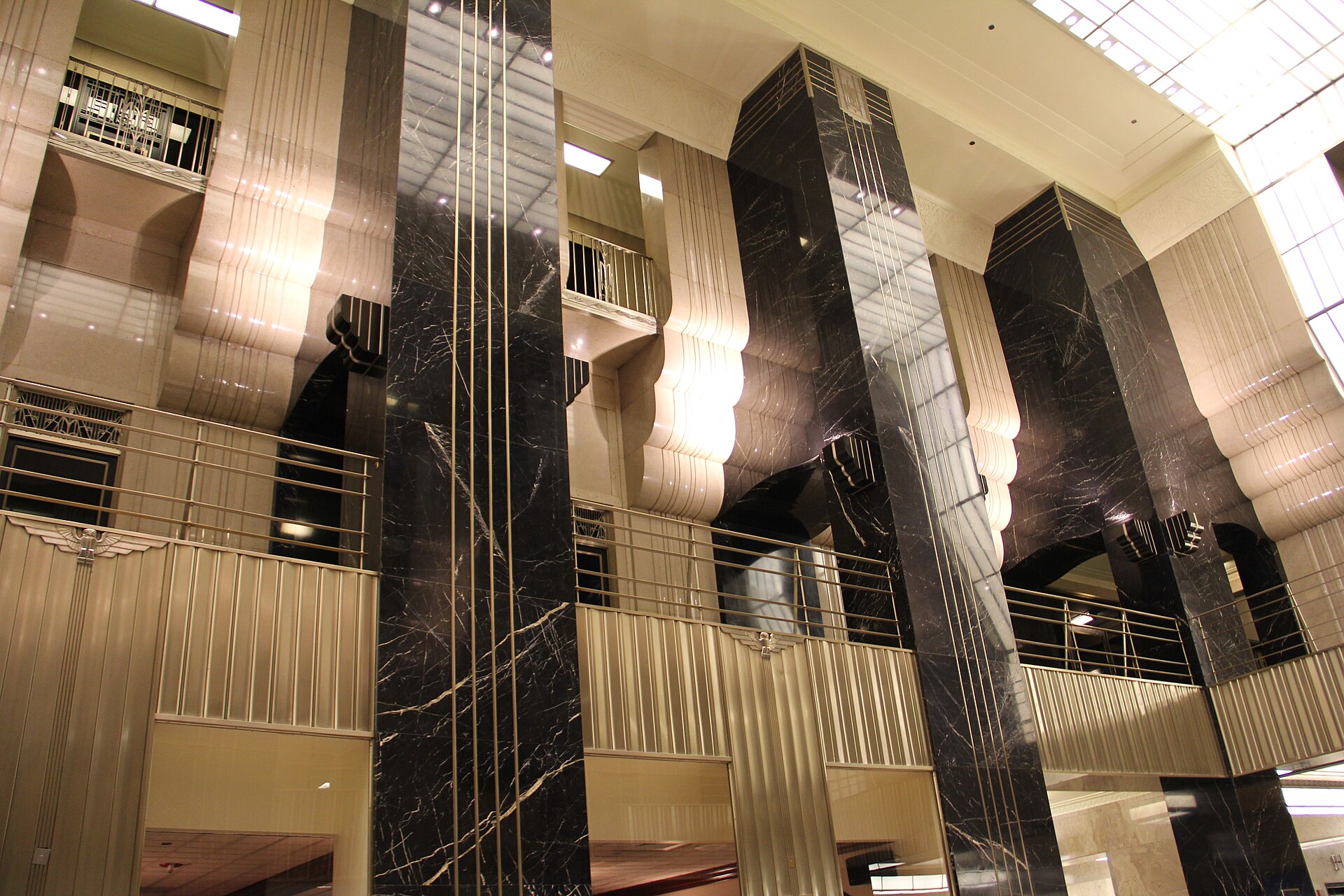 Interior of the Chicago Board of Trade Building